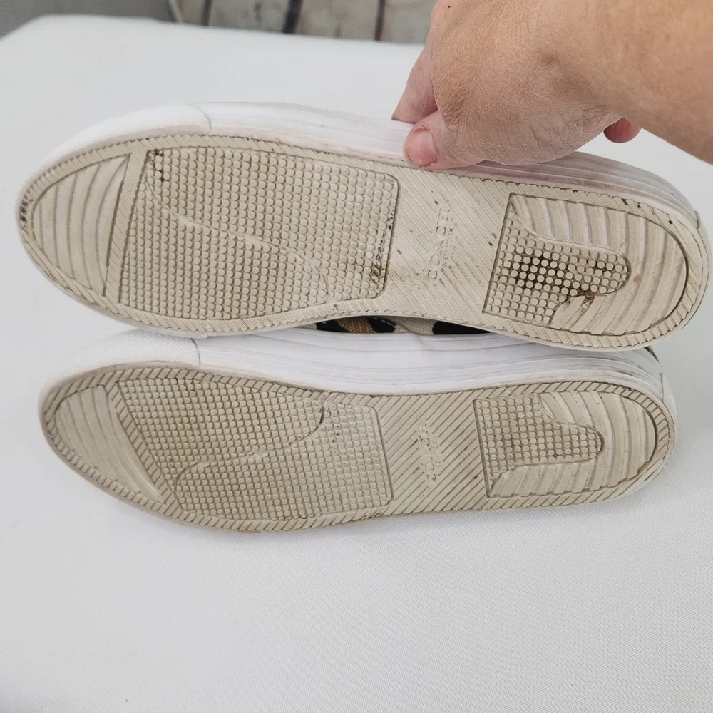 Coach Maggie‎ Slip on Canvas Sneakers - Picture 6 of 7